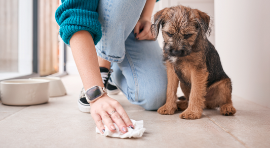 Como tirar cheiro de xixi de cachorro do ambiente e superfícies?